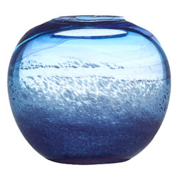 Voyage Elemental Althea Ball Vase, H18cm, Lapis